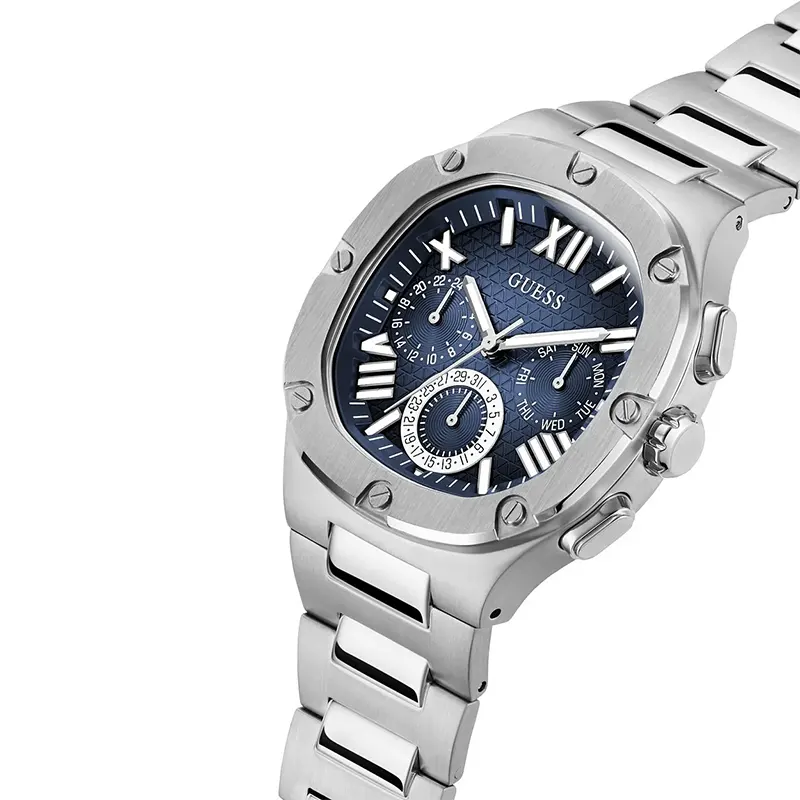 Guess Headline Multifunction Blue Dial Quartz Men’s Watch- GW0572G1